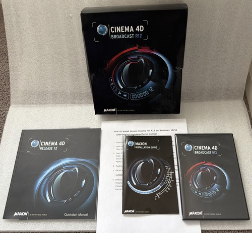 Maxon cinema studio r12 - 4d,